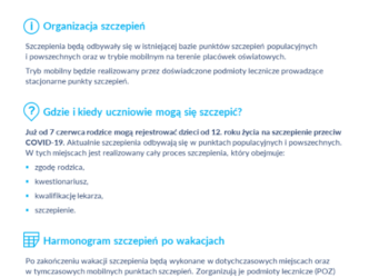 Informacja MEiN